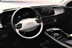 Kia EV6 - interior dashboard