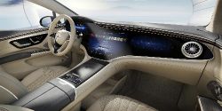 Mercedes-Benz EQS - interior dashboard