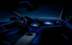 Mercedes-Benz EQS - interior dashboard