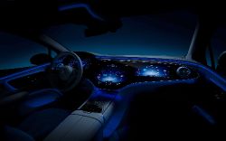 Mercedes-Benz EQS - interior dashboard
