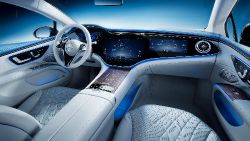 Mercedes-Benz EQS - interior dashboard