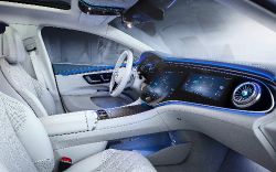 Mercedes-Benz EQS - interior dashboard