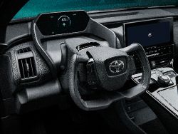 Toyota bZ4X concept - interior