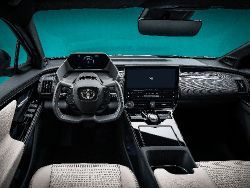 Toyota bZ4X concept - interior dashboard