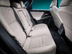 Toyota bZ4X concept - interior rear seats