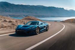 Rimac Nevera - front left view