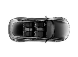 Tesla Model S - top view