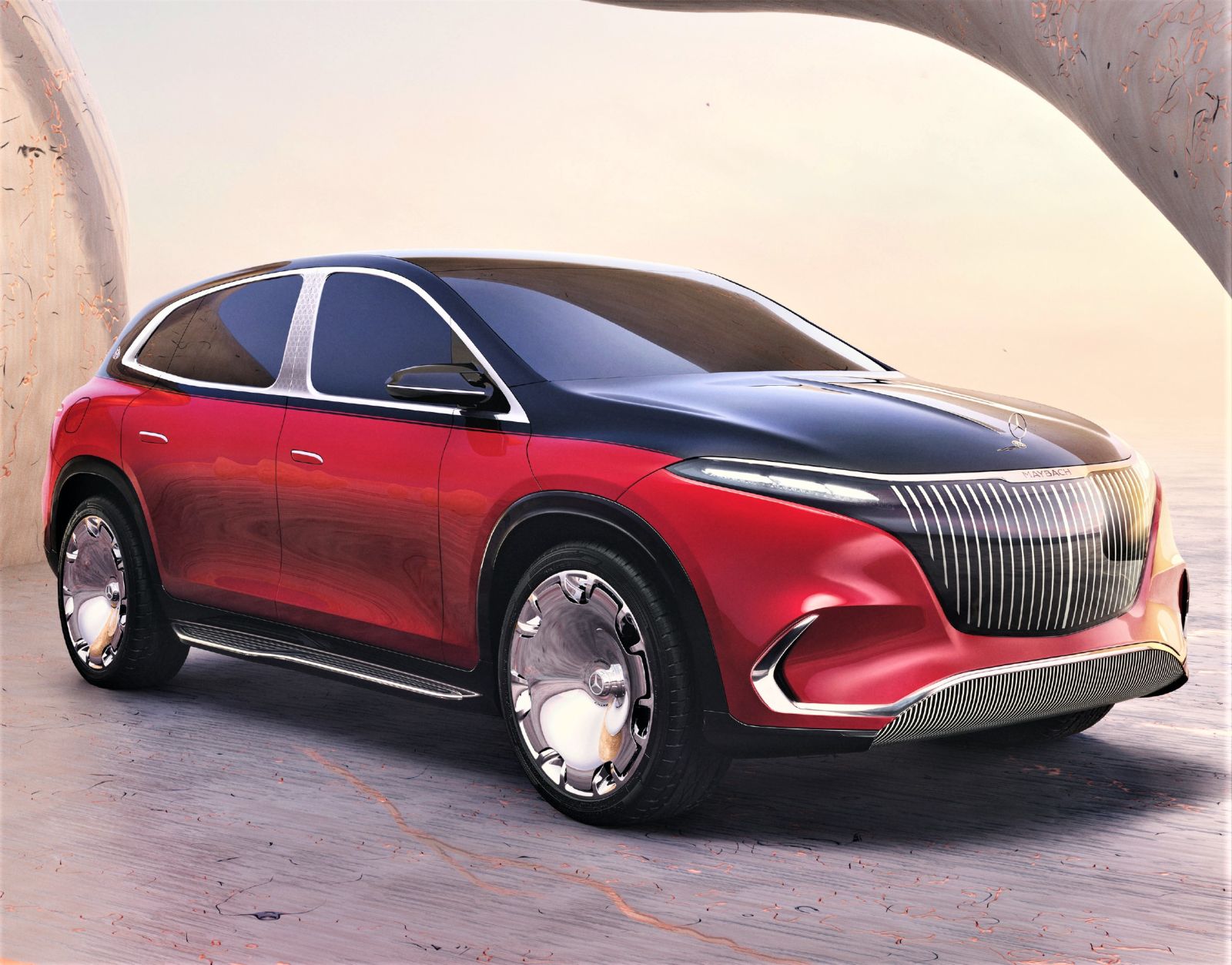 News MercedesMaybach EQS Concept first fully electric Maybach (21