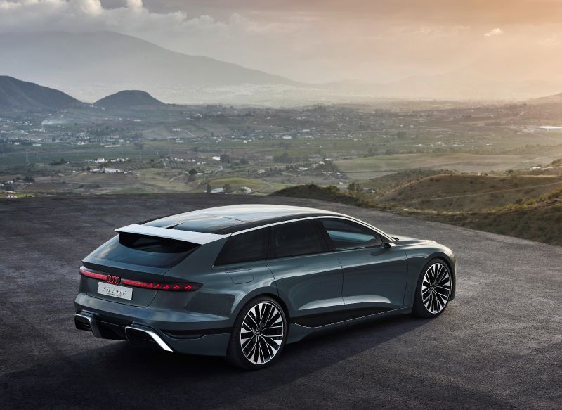 title image of Audi A6 Avant e-tron concept - tech specs and images