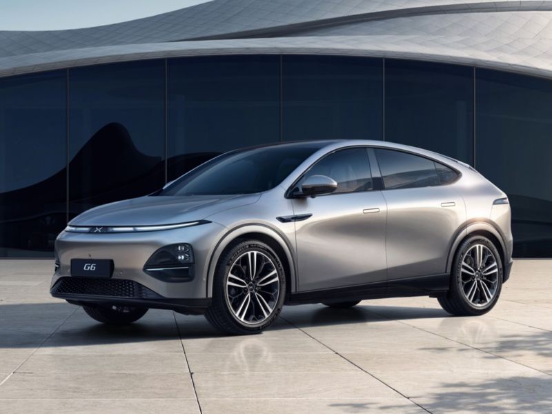 記事タイトルの表紙画像: XPeng G6: Chinese challenge for Tesla Model Y soon on the European market