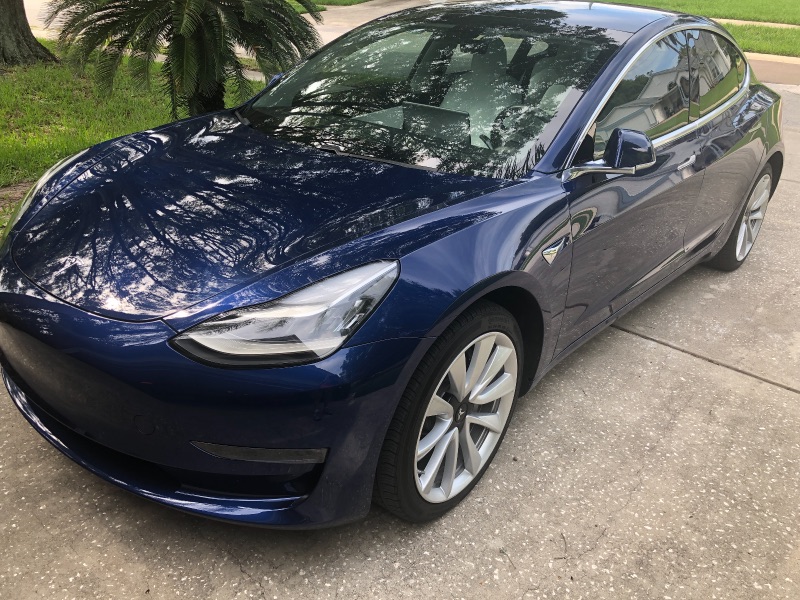 Tesla Model 3 Long Range 2019 - Titelbild