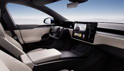 Tesla Model S - Cream Interior