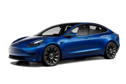 Tesla Model 3 - Deep Blue Metallic