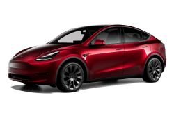 Tesla Model Y - Midnight Cherry Red