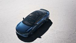 Lucid Air - Sapphire Salt Flats