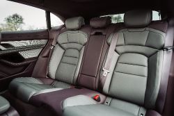 Porsche Taycan Cross Turismo - Frozen Berry Metallic interior back seats