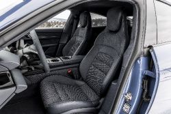 Porsche Taycan - interior front seat