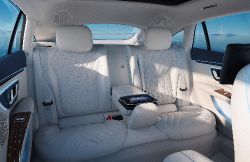 Mercedes-Benz EQS - interior rear seats