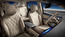 Mercedes-Benz EQS SUV - Interior seats