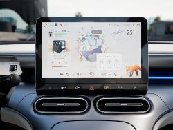 Smart #1 - Interior touchscreen