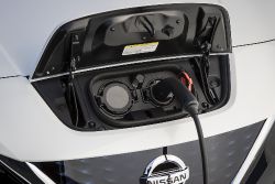 Nissan Leaf - charging port