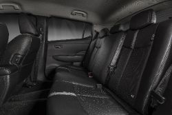 Nissan Leaf - interior rear seats