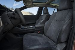Lexus RZ - 450e Sonic Copper Bitone front seats