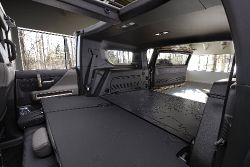 GMC Hummer EV SUV - Interior trunk / boot