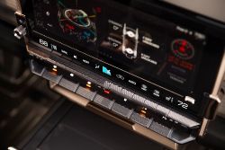 GMC Hummer EV SUV - Interior touchscreen