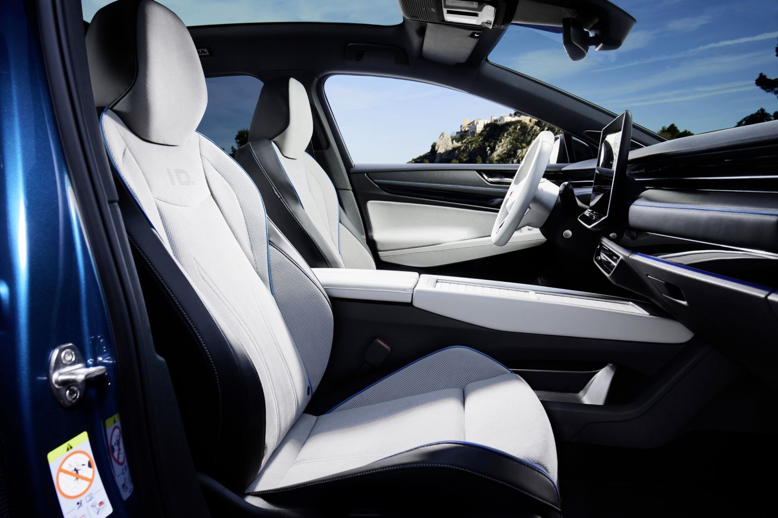 vw id 7 interior