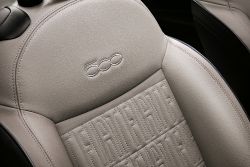 Fiat 500e - interior seat