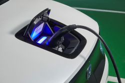 Honda e - charging port