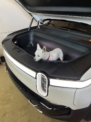 Rivian R1S - Front Trunk with Shelf Down